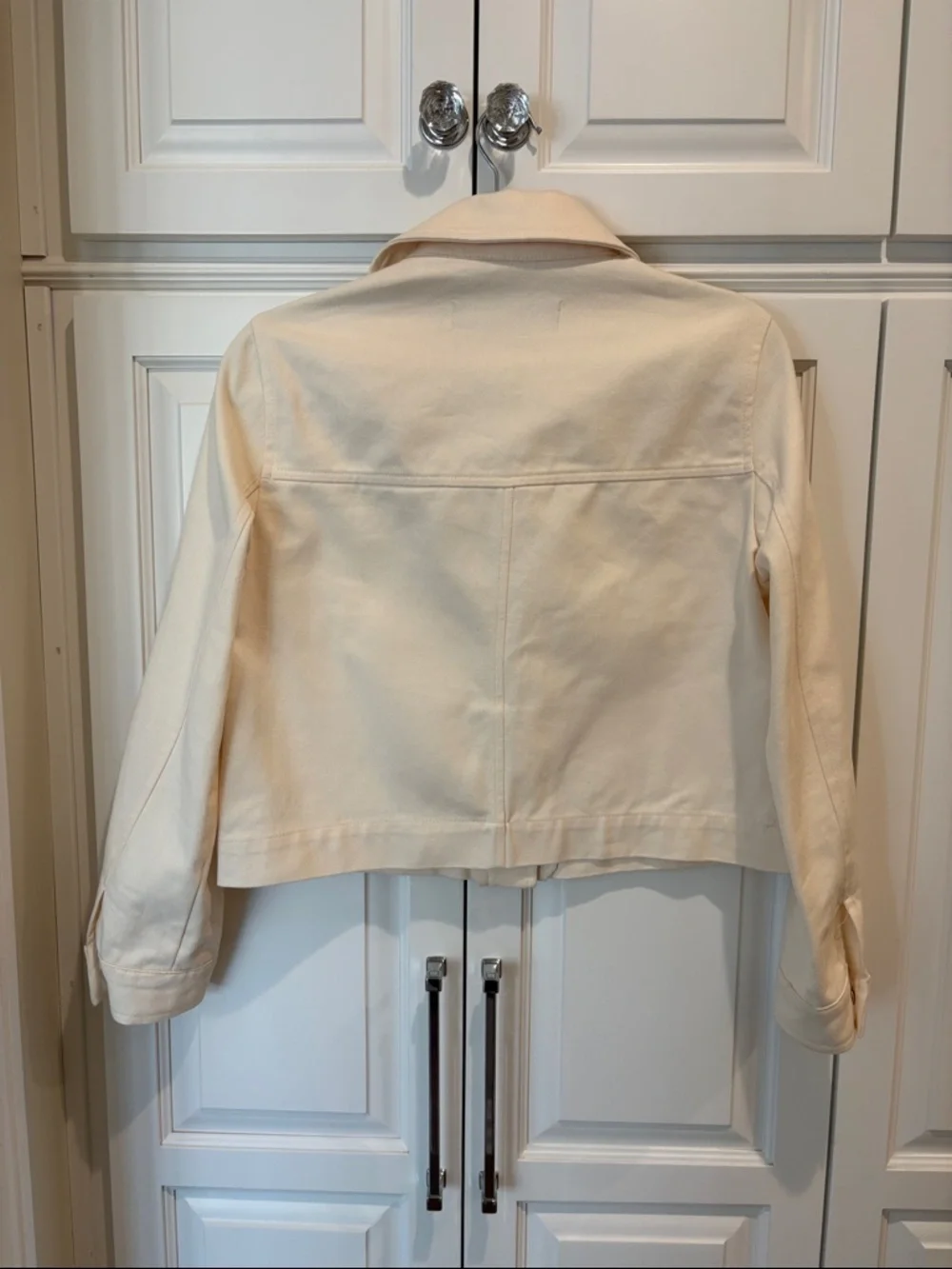 Zara ecru crop jacket - Picture 7 of 9